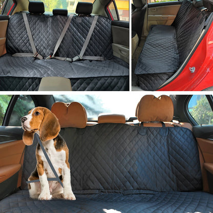 Dog Car Seat Cover 100% Waterproof Pet Carrier Car Back Seat Cover Nonslip